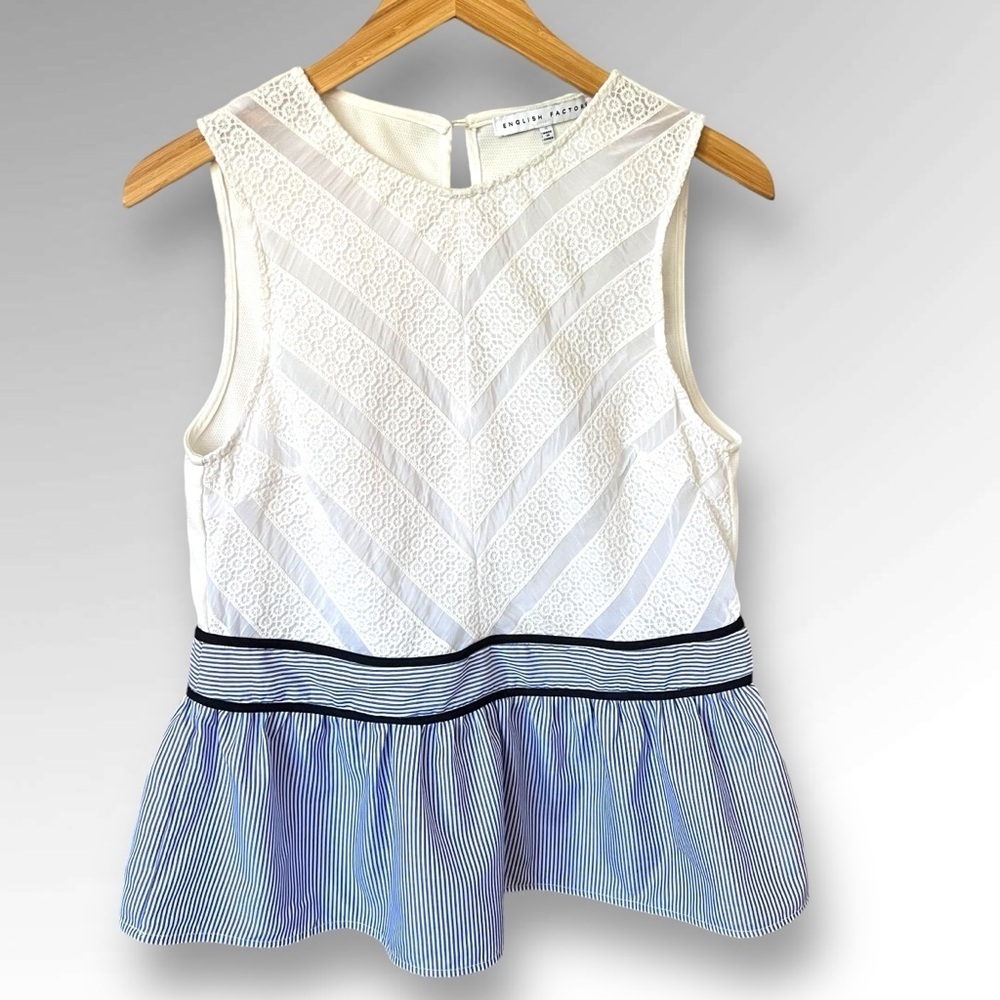 English Factory Sleeveless Blouse
